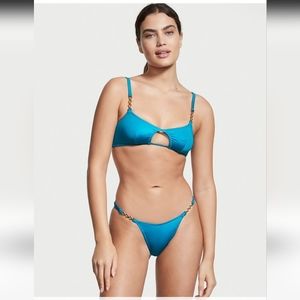 Victoria's Secret Chain Strap Cutout Bikini Top